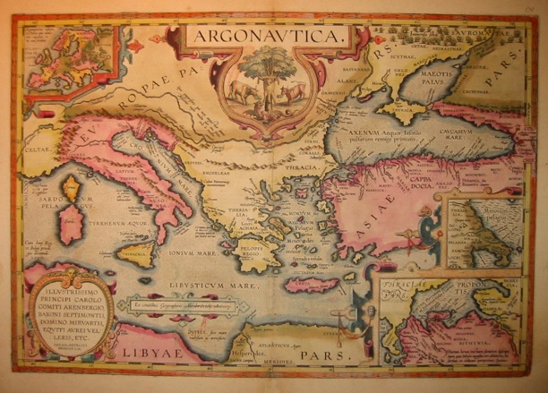 Ortelius Abraham (1528-1598) Argonautica 1603 Anversa, Jean Baptiste Vrients